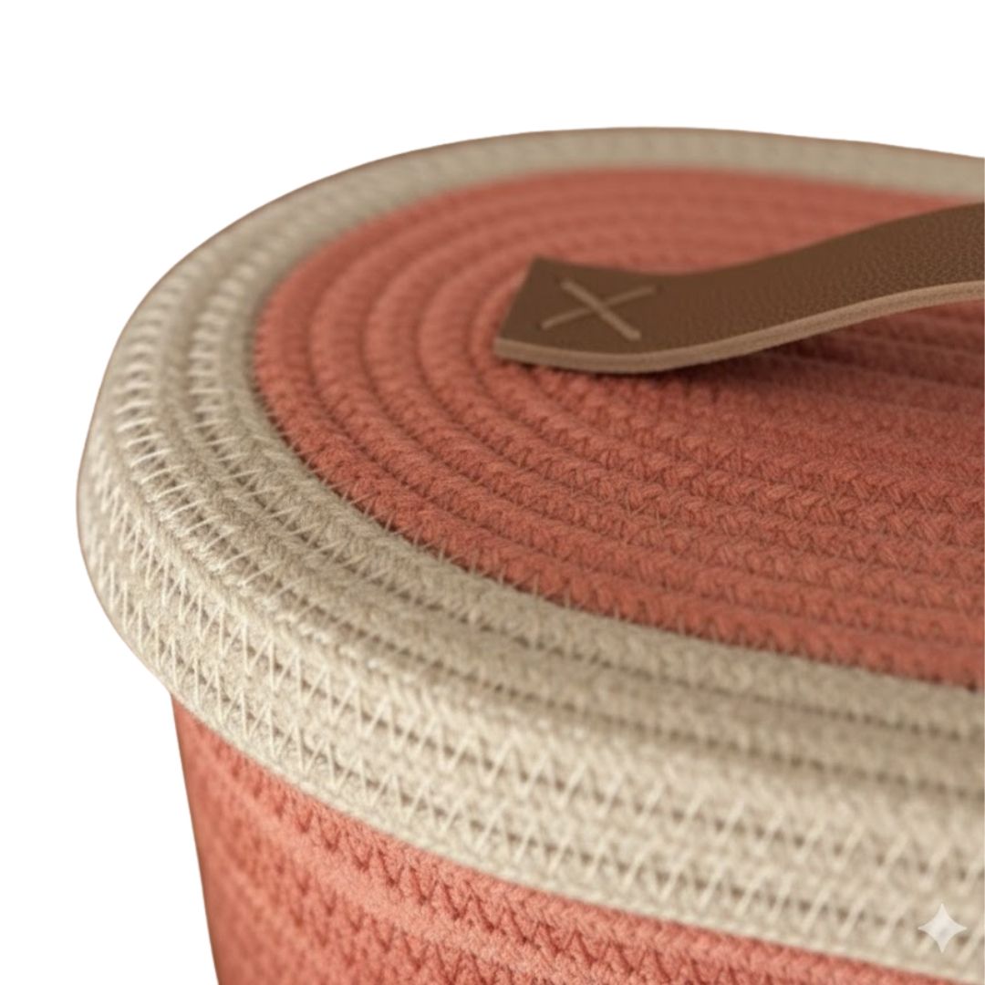 The Divider: Eco-Friendly Cotton Rope Basket